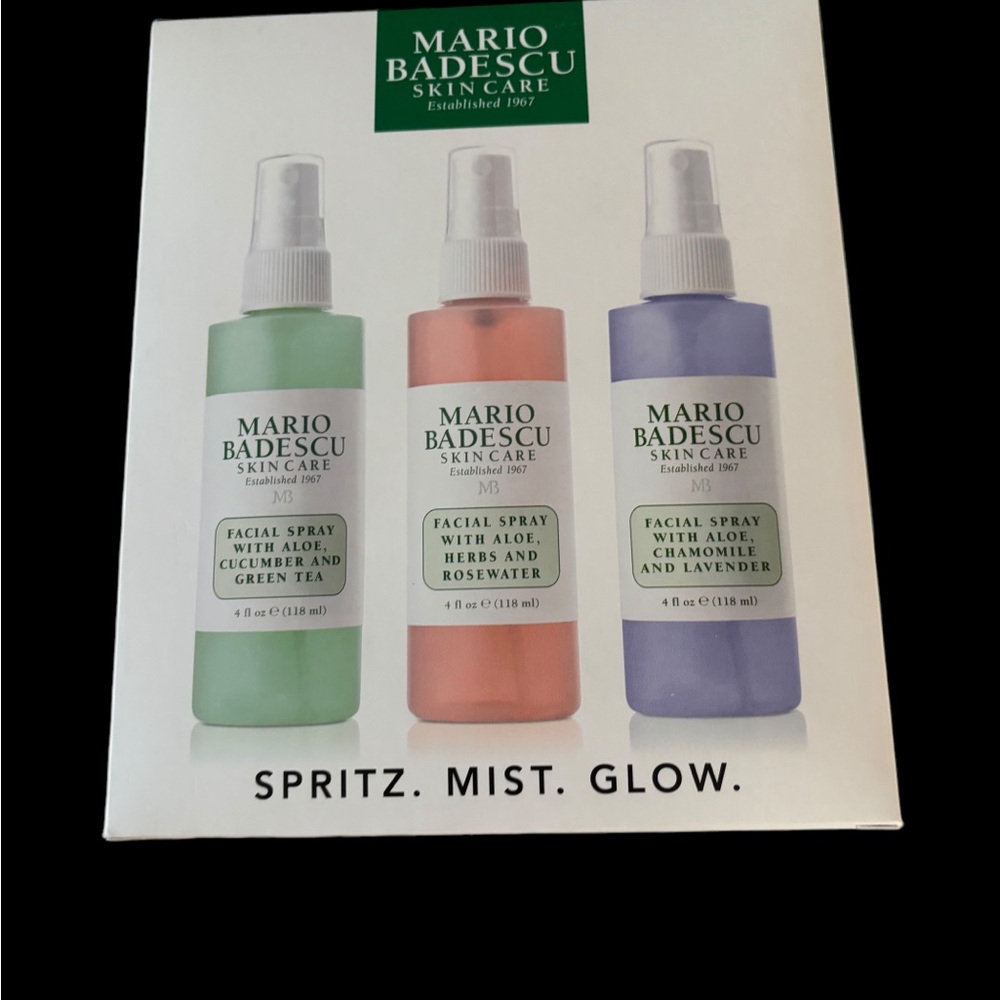 Mario Badescu Skin Care Facial Sprays Box of 3